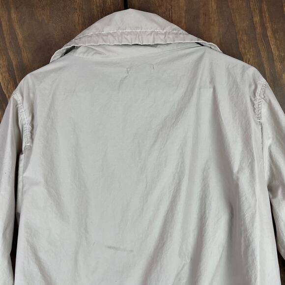 Nautica Womens Jacket Tan Windbreaker Bomber Rain Gorpcore Fly Away Outdoors L - Picture 10 of 12